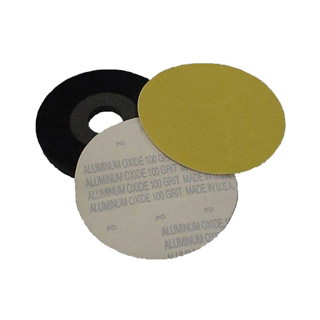 Picture of Virginia Abrasives 150 Grit Disc | Gold 9-In. No Hole | Box of 10