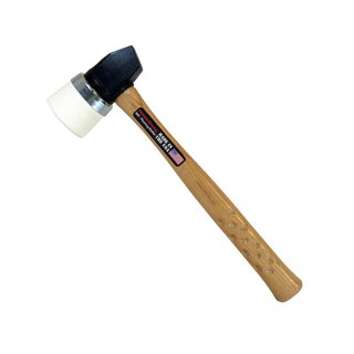 Picture of Powernail 3MI White Rubber Mallet | Single Cap 2.6-Lb.