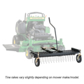 Picture of Jrco 46-In. Tine Rake Dethatcher | No Mount Bar | 1 Bend | 15 In.