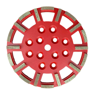 Picture of Virginia Abrasives 10-In. Grinding Head | 20 Segment | Hard Bond | Medium/Fine