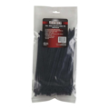 Picture of Ironton Multi-Pack Cable Zip Ties | 100-Pk | 7-In. L x .142-In. W | 40-Lb. Tensile Strength | Black