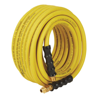 Picture of Klutch | Rubber Air Hose | 3/8-In. x 50-Ft. | 3/8-In. to 1/4-In. Reducer