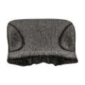 Picture of Uni Pro | Bobcat E Series Mini Excavator Seat Cushion | Gray Fabric