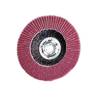 Picture of Virginia Abrasives 80 Grit Discs | Alum Ox Flap 4-1/2-In. X 5/8-In. | Box of 10